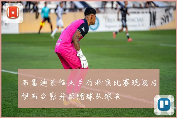 布雷迪亲临米兰对科莫比赛现场与伊布合影并获赠球队球衣
